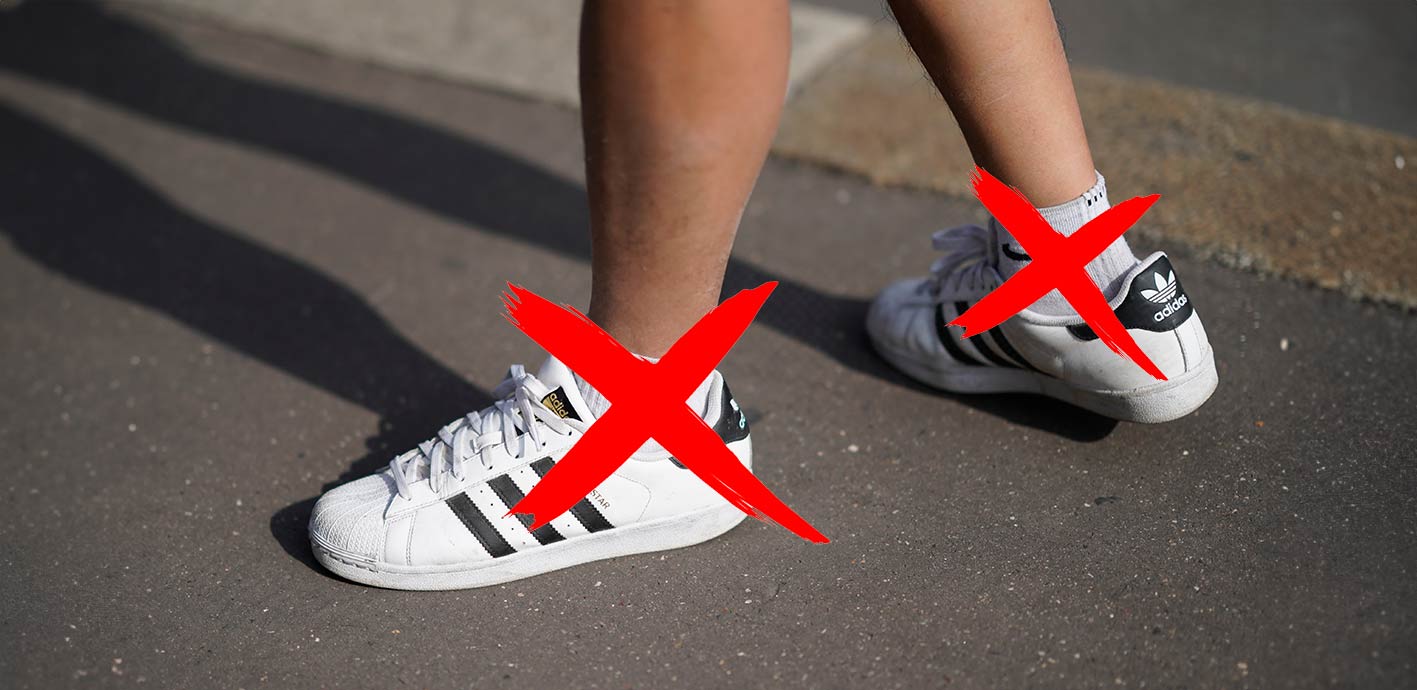 The biggest sneakerhead faux pas: Mismatched sock and sneaker brand